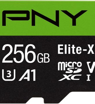 PNY 256GB Elite-X Class 10 U3 V30 microSDXC Flash Memory Card - 100MB/s, Class 10, U3, V30, A1, 4K UHD, Full HD, UHS-I, Micro SD